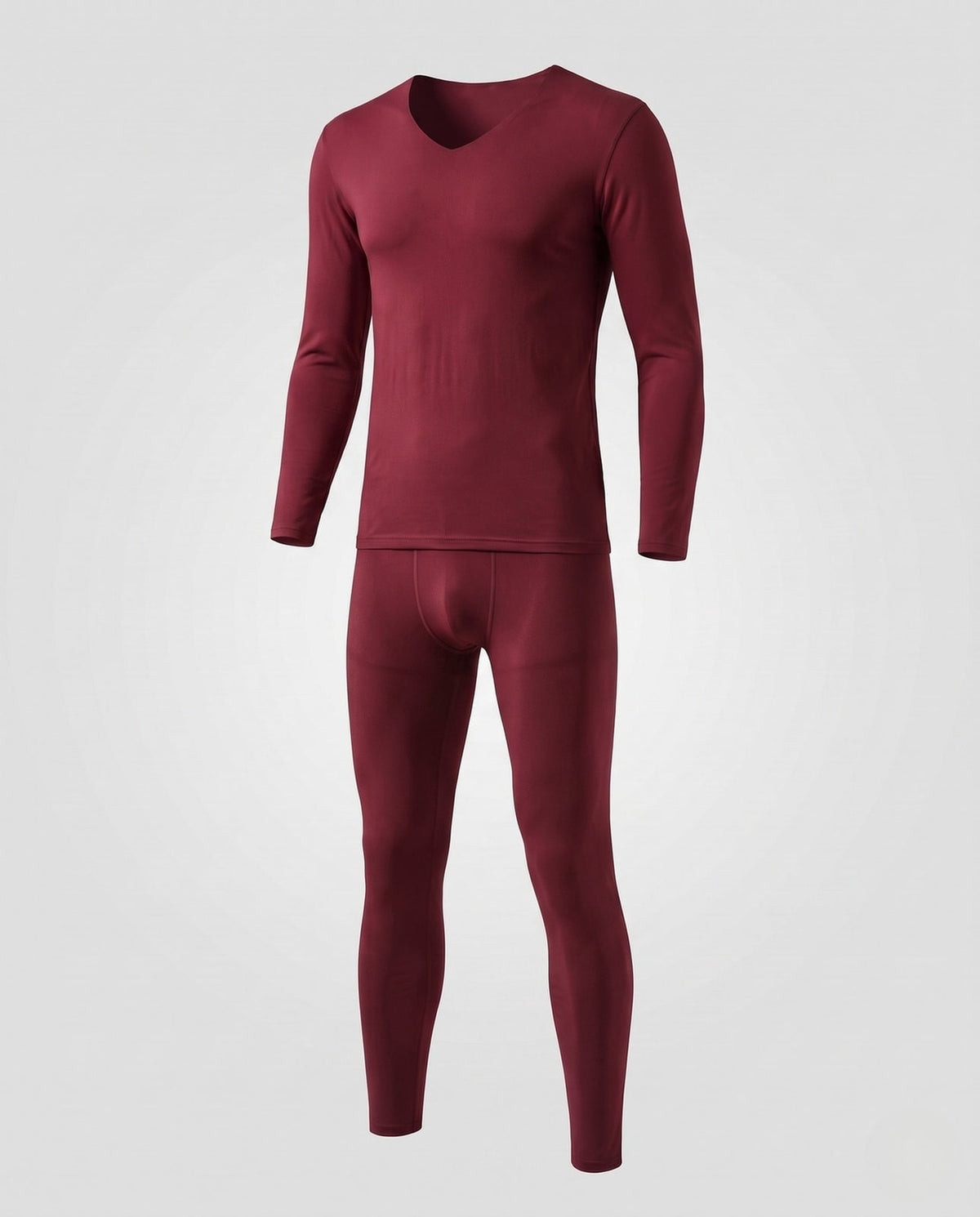 Thermal Shirt for Men, Long Sleeve V Neck Base Layer 5