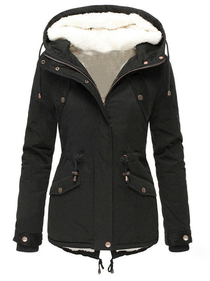 Hooded Winter Parka with Fleece Lining, Warm Winter Jacket 7