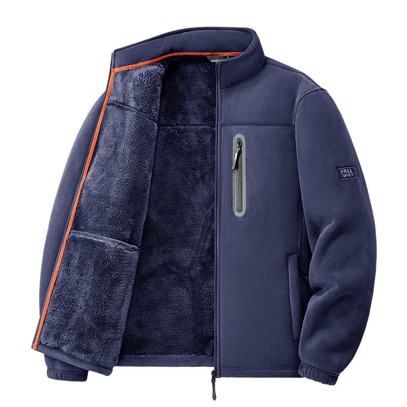 Thermal Jacket with Chest Pocket, Men's Fleece Jacket 5