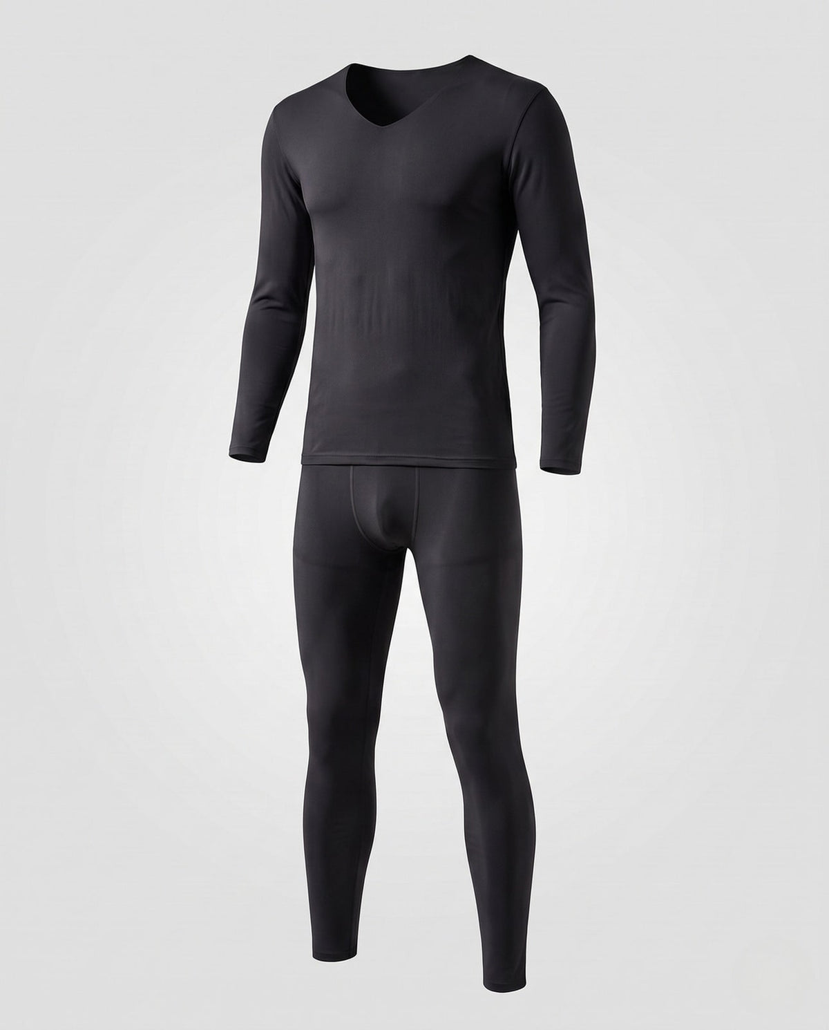 Thermal Shirt for Men, Long Sleeve V Neck Base Layer 3