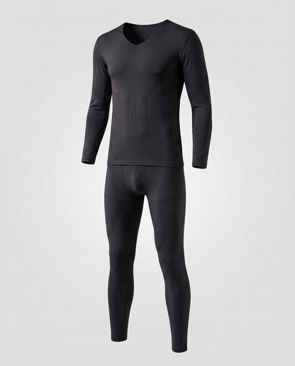 Thermal Shirt for Men, Long Sleeve V Neck Base Layer 3