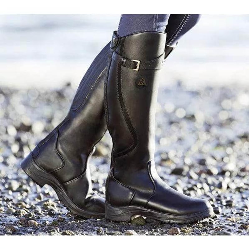 Waterproof Knee High Riding Boots, Insulated Winter Boots 5