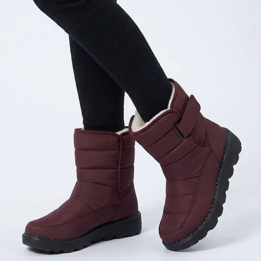 Winter Boots Waterproof, Quilted Anti Slip Snow Boots 1
