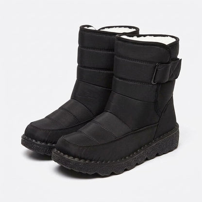 Winter Boots Waterproof, Quilted Anti Slip Snow Boots 2
