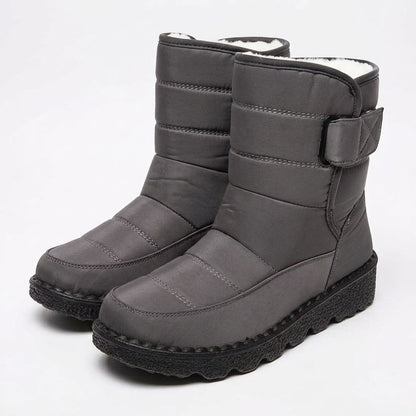 Winter Boots Waterproof, Quilted Anti Slip Snow Boots 4