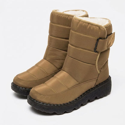 Winter Boots Waterproof, Quilted Anti Slip Snow Boots 5