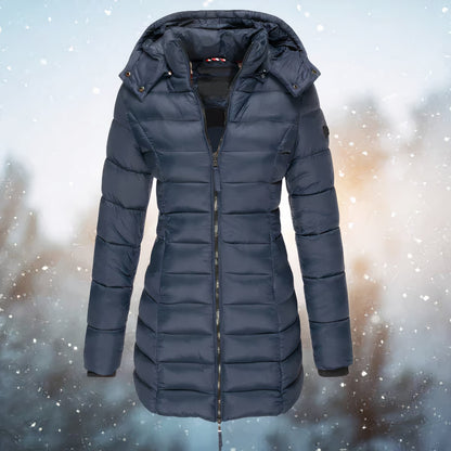 Puffer Jacket for Women, Tailored Hooded Winter Jacket 2