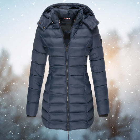 Puffer Jacket for Women, Tailored Hooded Winter Jacket 2